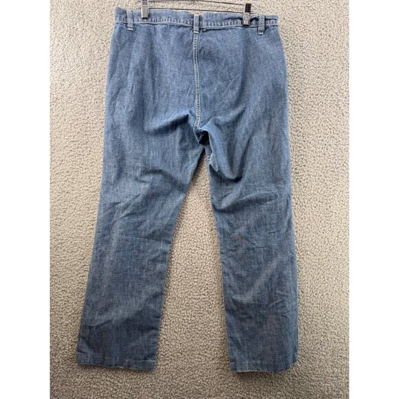 Vintge Tommy Jeans Womens High-Waisted Button-Fly Denim Jeans Size 11 - Picture 3 of 9